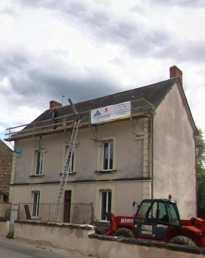 Travaux rénovation de toiture Availles-en-Châtellerault