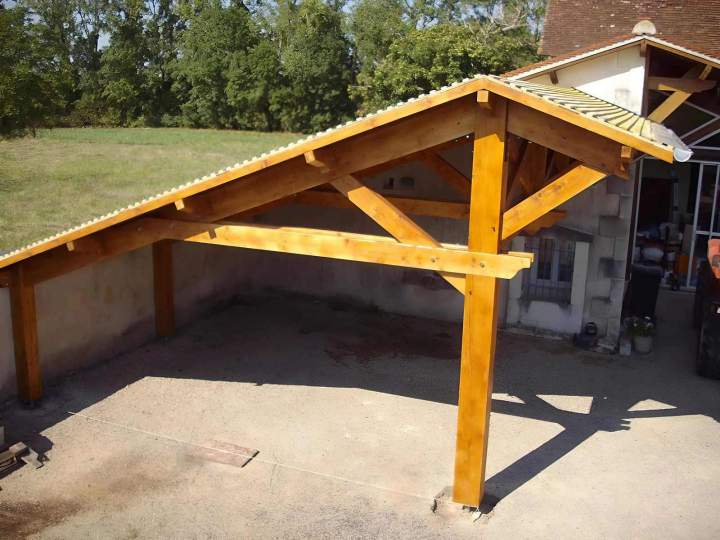 Nous installons des charpentes sur mesure.